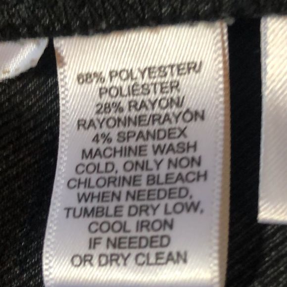 Ann Taylor loft charcoal Marisa trouser sz 6 / four pockets/ zipper/ belt loops - Picture 10 of 14